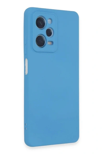 LitaeTrend Xiaomi Redmi Note 12 Pro 5G Kılıf Nano içi Kadife Silikon - Mavi - Resim 2