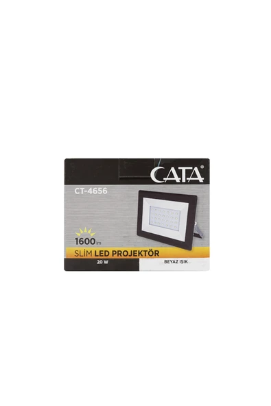 Led Projektör 20w Beyaz Ct-4656 - Resim 2