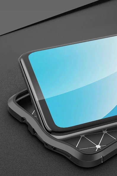 LitaeTrend Xiaomi Mi 10T Lite Kılıf Auto Focus Kapak - Kırmızı - Resim 3