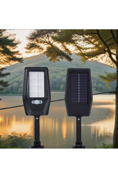 GÜNEŞ ENERJİLİ Solar Sokak Armatürü LAMBASI 40W Beyaz Isik CT-4693 ürün görseli