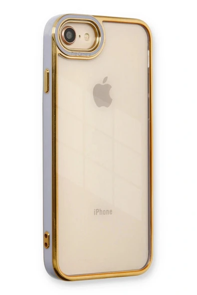 LitaeTrend iPhone 7 Kılıf Liva Lens Silikon - Lila ürün görseli 1