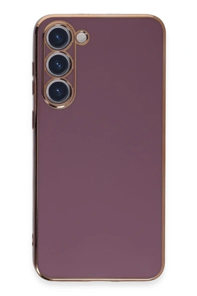 LitaeTrend Samsung Galaxy S23 Kılıf Volet Silikon - Mor ürün görseli 1