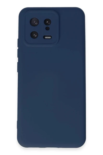 LitaeTrend Xiaomi Mi 13 Kılıf Nano içi Kadife Silikon - Lacivert ürün görseli 1