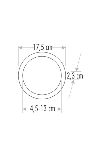 Ct 5647 Led Spot 15w 6400k Beyaz Işık - Resim 4