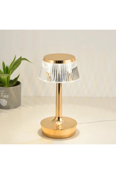 rio 3 renk mod'lu dekoratif DOKUNMATİK şarjlı masa lambası ct-8434 - Resim 3