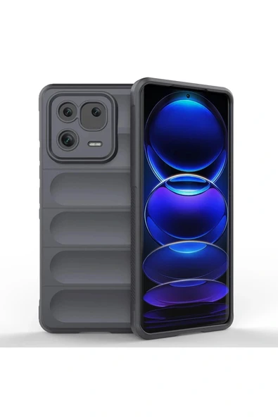 LitaeTrend Xiaomi Mi 13 Pro Kılıf Optimum Silikon - Siyah ürün görseli 1