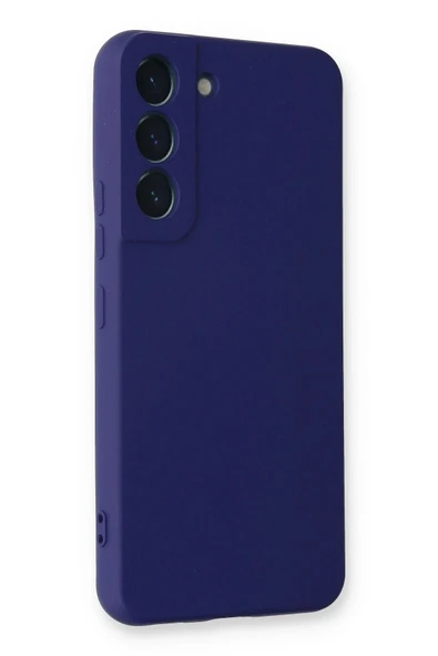 LitaeTrend Samsung Galaxy S22 Plus Kılıf Nano içi Kadife Silikon - Mor - Resim 2