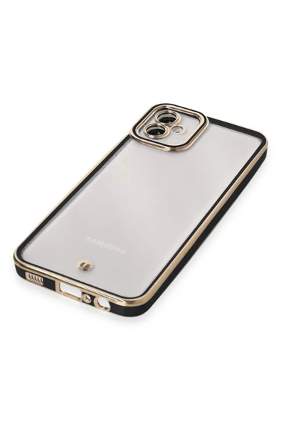 LitaeTrend Samsung Galaxy A04E Kılıf Liva Lens Silikon - Siyah - Resim 3