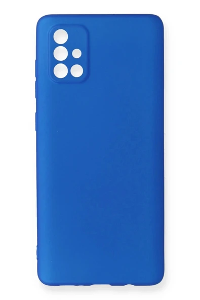 LitaeTrend Samsung Galaxy A71 Kılıf First Silikon - Mavi ürün görseli 1