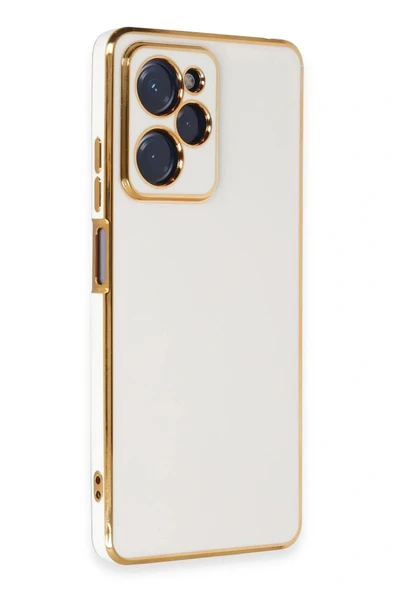 LitaeTrend Xiaomi Poco X5 Pro 5G Kılıf Volet Silikon - Beyaz - Resim 2