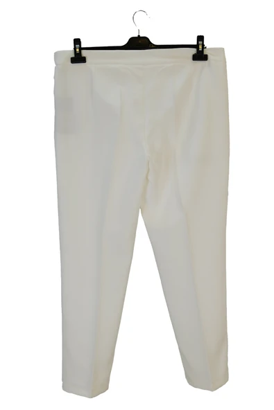 P3103 GİZEMLİ PANTOLON ÇİFT FLATOLU DAR PAÇA BATTAL - Resim 3