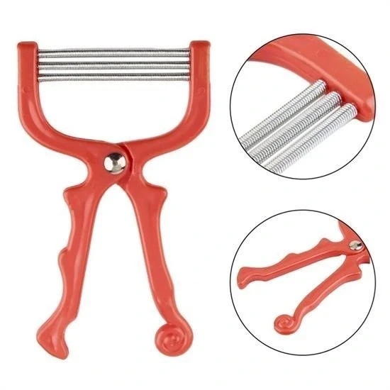 BUFFER® Kaş Bıyık Yüz Tüy Alma Aleti Yaylı Yüz Epilasyon Aleti - Resim 5