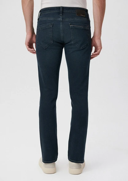 M0035126972 MAVİ PANTOLON MARCUS DARK FOGGY MAVİ JET BLACK - Resim 4