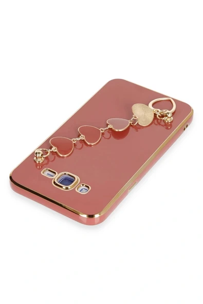 LitaeTrend Samsung Galaxy J7 Kılıf Esila Silikon - Kırmızı - Resim 3