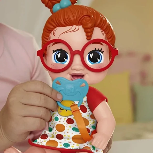 F9965 Baby Alive Uykucu Bebeğim Kırmızı Saçlı Dottie Doodle +3 yaş - Resim 4