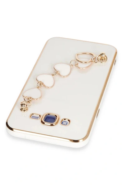 LitaeTrend Samsung Galaxy J7 Kılıf Esila Silikon - Beyaz - Resim 3