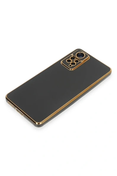 LitaeTrend Xiaomi Redmi Note 12 Pro 4G Kılıf Volet Silikon - Siyah - Resim 4