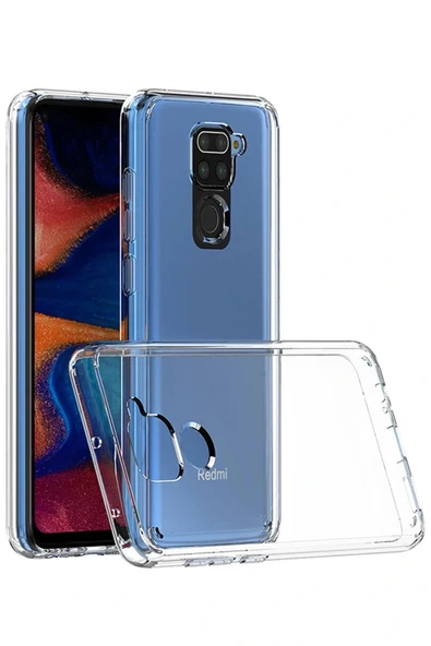 LitaeTrend Xiaomi Redmi Note 9 Kılıf Lüx Şeffaf Silikon - Şeffaf ürün görseli 1