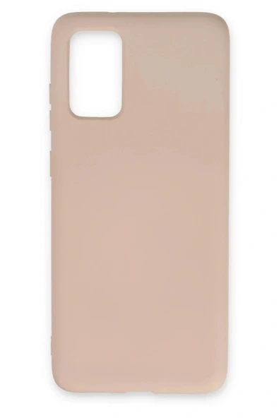 LitaeTrend Samsung Galaxy S20 Plus Kılıf Nano içi Kadife Silikon - Pudra ürün görseli 1