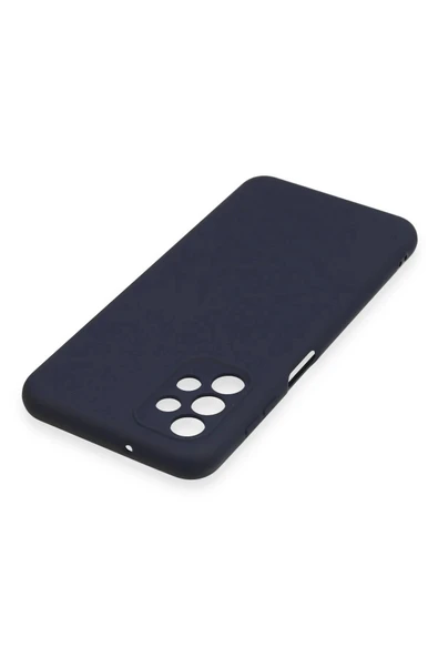 LitaeTrend Samsung Galaxy A13 4G Kılıf First Silikon - Lacivert - Resim 3