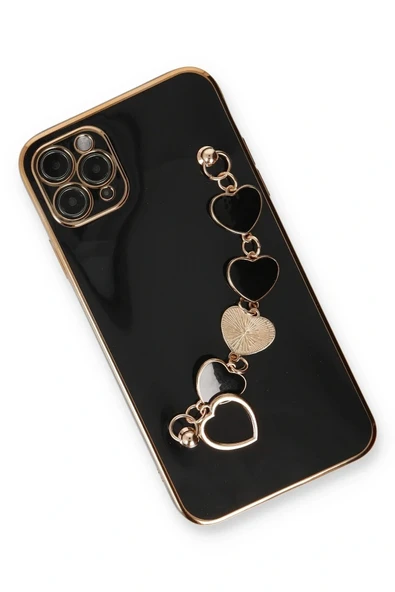 LitaeTrend iPhone 11 Pro Kılıf Esila Silikon - Siyah - Resim 3