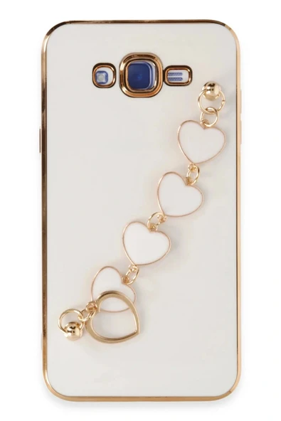 LitaeTrend Samsung Galaxy J7 Kılıf Esila Silikon - Beyaz ürün görseli 1