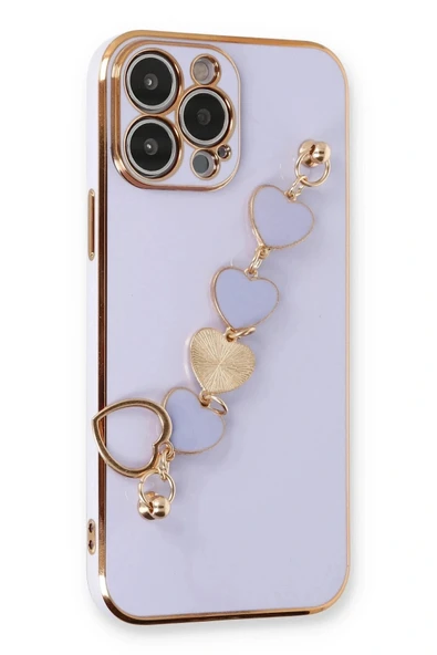 LitaeTrend iPhone 13 Pro Max Kılıf Esila Silikon - Lila ürün görseli 1