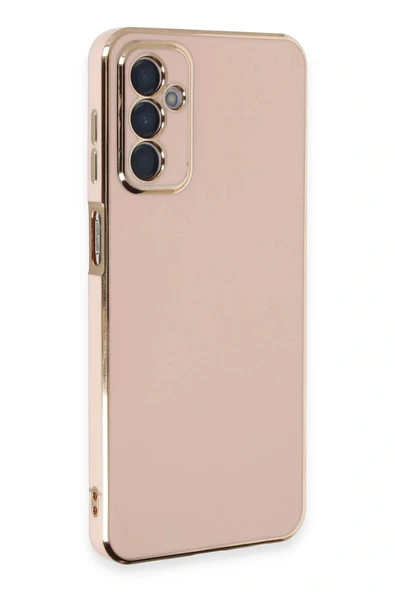 LitaeTrend Samsung Galaxy A14 4G Kılıf Volet Silikon - Pembe - Resim 2