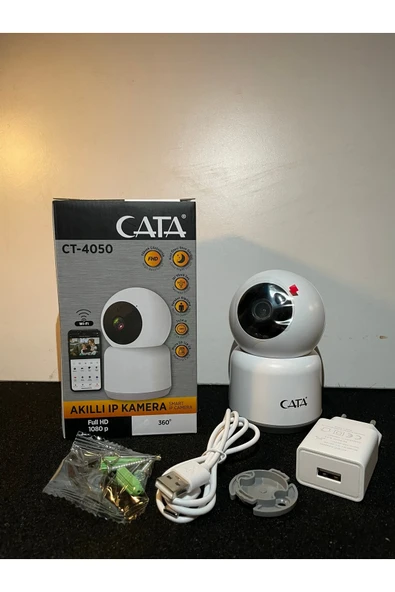 360 Derece Dönebilen Akıllı Wi-fi Kamera(FULL HD-1080P) Ct-4050 ürün görseli