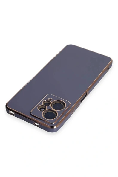 LitaeTrend Xiaomi Redmi Note 12 4G Kılıf Volet Silikon - Mavi - Resim 3