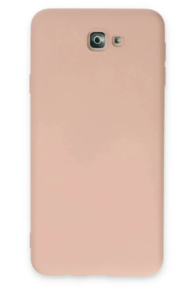 LitaeTrend Samsung Galaxy J7 Prime Kılıf Nano içi Kadife Silikon - Pudra ürün görseli 1