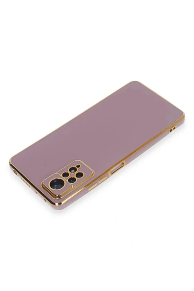 LitaeTrend Xiaomi Redmi Note 12 Pro 4G Kılıf Volet Silikon - Mor - Resim 3