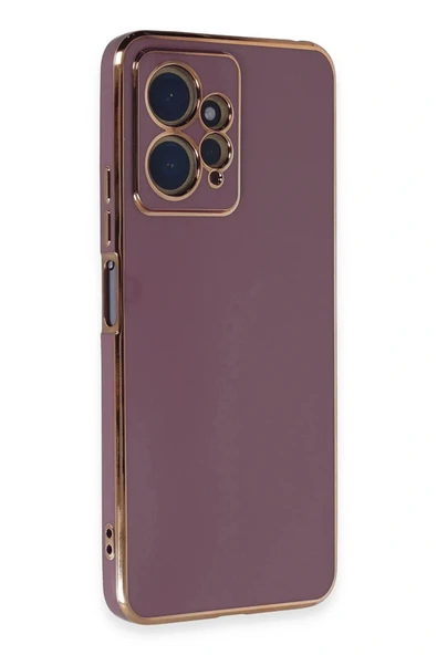 LitaeTrend Xiaomi Redmi Note 12 4G Kılıf Volet Silikon - Mor - Resim 2