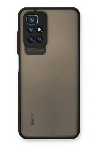 LitaeTrend Xiaomi Redmi 10 2022 Kılıf Montreal Silikon Kapak - Siyah ürün görseli 1