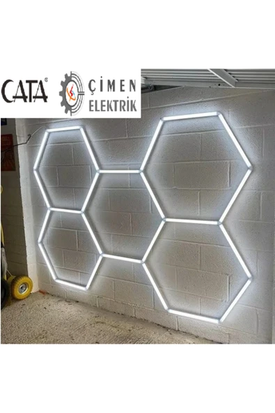 CT 9082 Anzer LED Linear Armatür Beyaz Işık - Resim 4