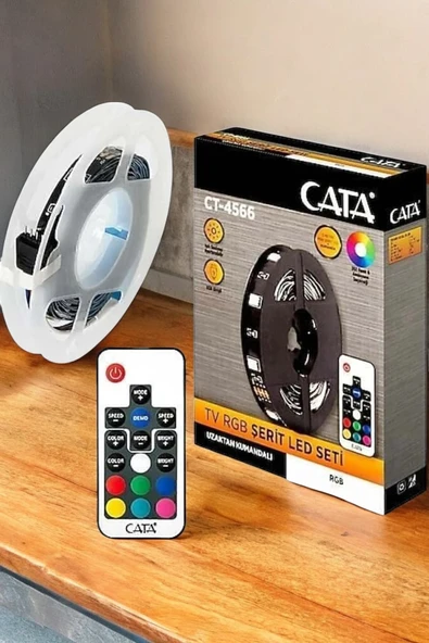 Ct-4566 Usb'li Tv Arkası Rgb Led 3mt ürün görseli