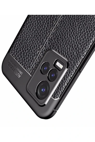 LitaeTrend Vivo Y21S Kılıf Auto Focus Kapak - Kırmızı - Resim 3
