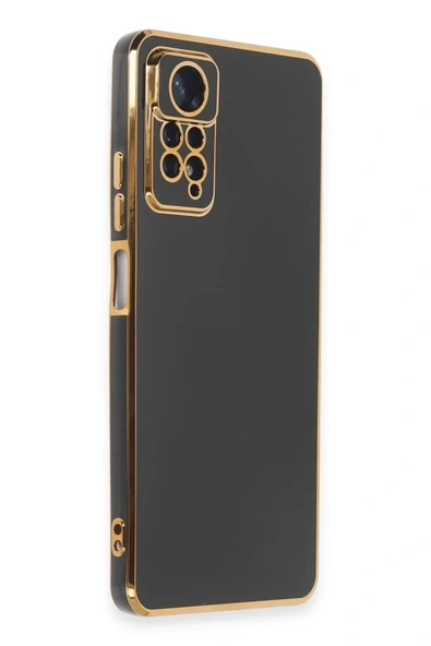 LitaeTrend Xiaomi Redmi Note 12 Pro 4G Kılıf Volet Silikon - Siyah - Resim 2