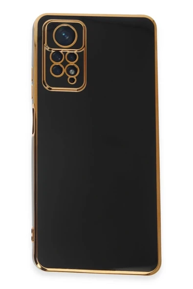 LitaeTrend Xiaomi Redmi Note 12 Pro 4G Kılıf Volet Silikon - Siyah ürün görseli 1