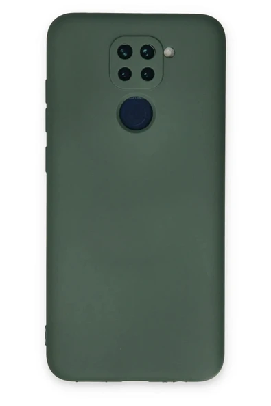 LitaeTrend Xiaomi Redmi Note 9 Kılıf Nano içi Kadife Silikon - Koyu Yeşil ürün görseli 1