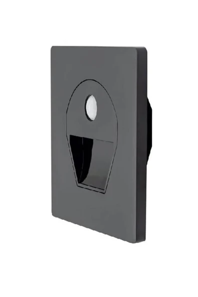 Sensörlü Koridor Aydınlatması Siyah Gövde Fotoselli Gün Işığı CT-5170-G ürün görseli