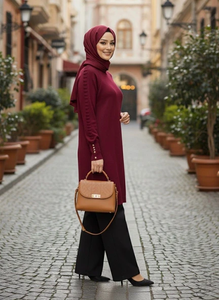 0325 AYLİN TRİKO KAZAK - Resim 11