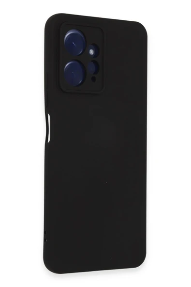 LitaeTrend Xiaomi Redmi Note 12 4G Kılıf Nano içi Kadife Silikon - Siyah - Resim 2