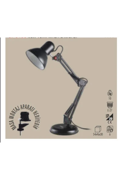 CT-8405 New York Masa Lambası ürün görseli