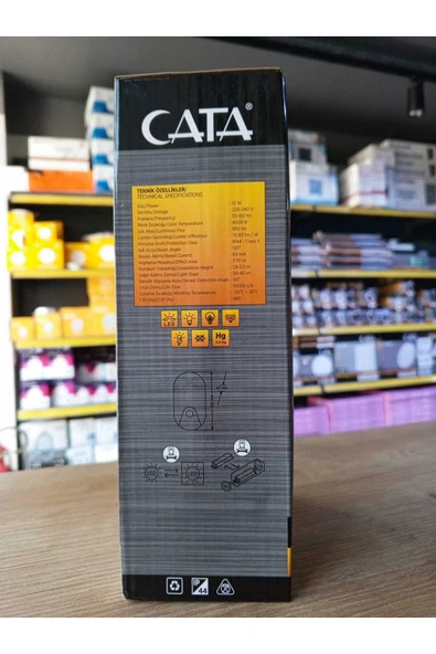 Ct 7093 Dış Mekan Sensörlü Led Aplik Gün Işığı - Resim 3