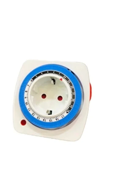 Ct-9180 Zaman Ayarlı Priz Mekanik Ayarlanabilir Timer Saati 3680W - Resim 2