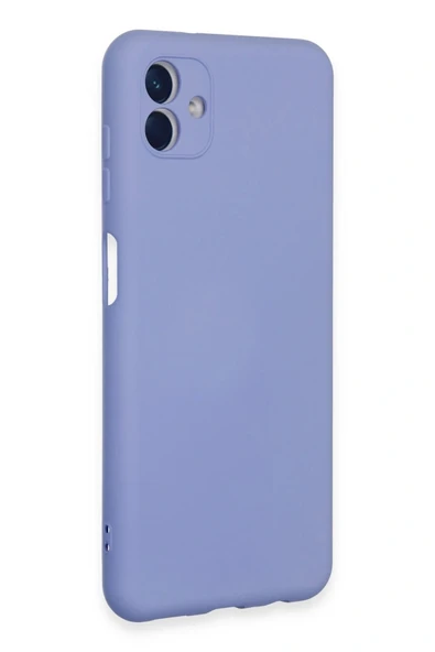 LitaeTrend Samsung Galaxy A04E Kılıf Nano içi Kadife Silikon - Lila - Resim 2