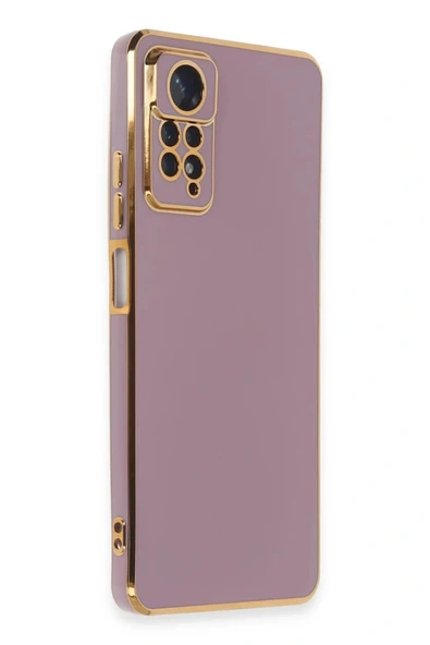 LitaeTrend Xiaomi Redmi Note 12 Pro 4G Kılıf Volet Silikon - Mor - Resim 2