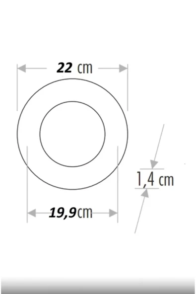 CATA CT 5169 Led Spot 18W 3200K Gün Işığı - Resim 4