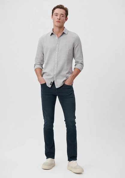 M0035126972 MAVİ PANTOLON MARCUS DARK FOGGY MAVİ JET BLACK ürün görseli